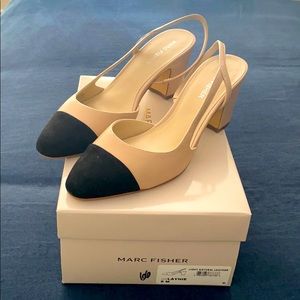 Marc Fisher Laynie sling-back pumps